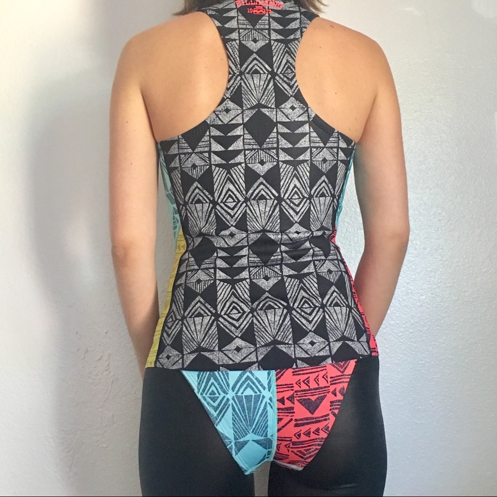 Billabong wetsuit vest surfing sz xs 4-6 - Picture 5 of 6
